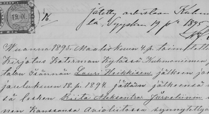 Perukirjojen kertomaa